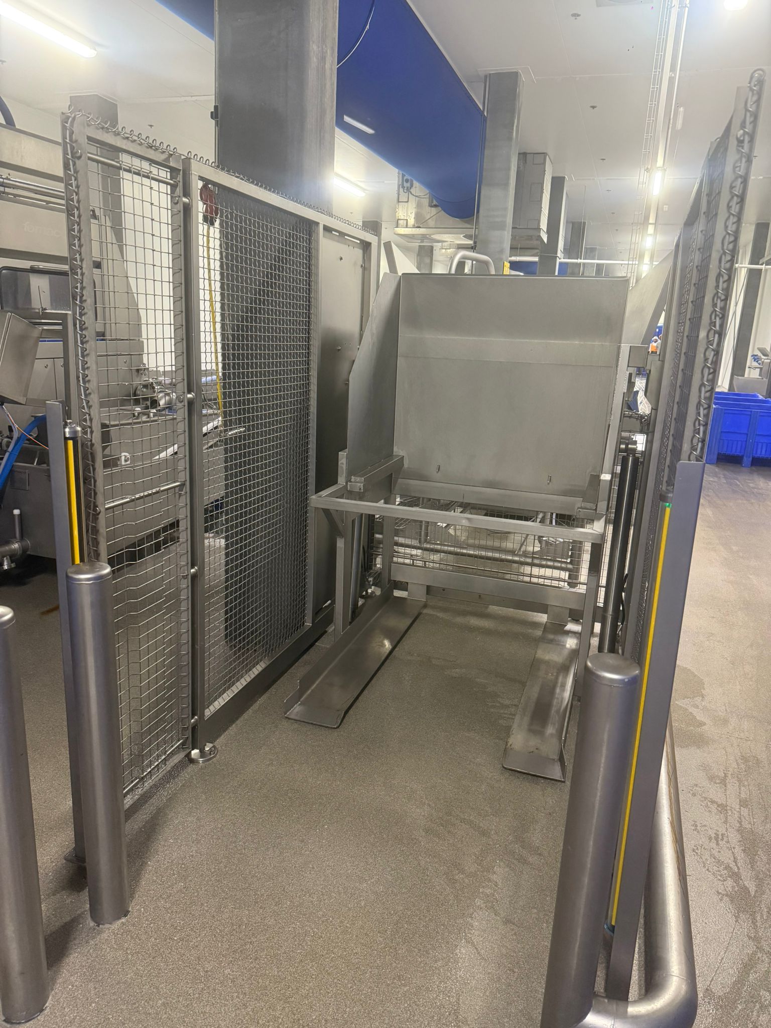 Nieuwe besturing en lichtschermen hydraulische kieper