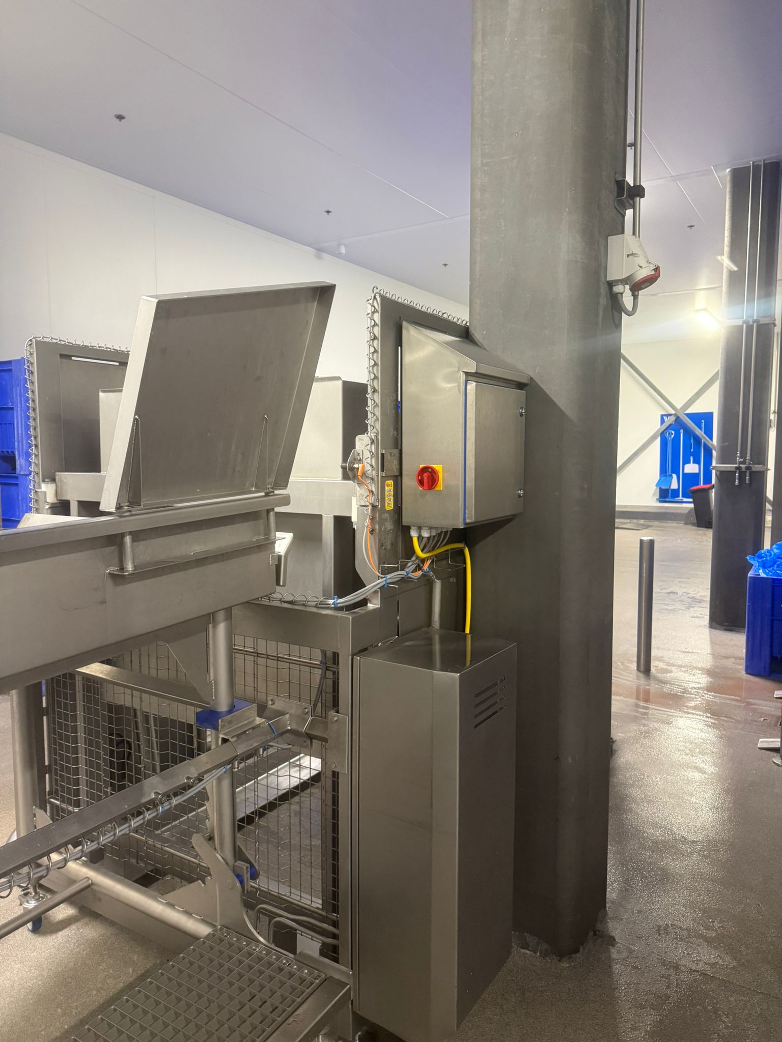 Lichtschermen hydraulische kieper